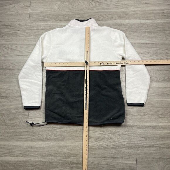 Vintage Mickey Mouse jacket Mens Small White 90s Fleece Cartoon - Picture 7 of 10